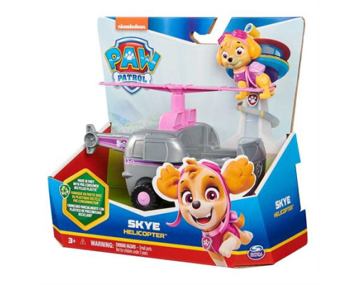 Ігровий набір Paw Patrol Гелікоптер на колесах із водієм Скай (SM16775/9931)