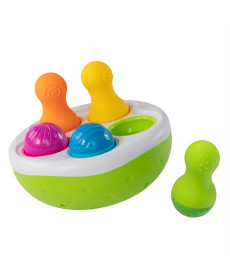 Сортер-балансир Fat Brain Toys Spinny Pins Неваляшки (F248ML)