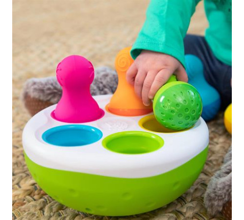 Сортер-балансир Fat Brain Toys Spinny Pins Неваляшки (F248ML) Сортер-балансир Fat Brain Toys Spinny Pins Неваляшки (F248ML)