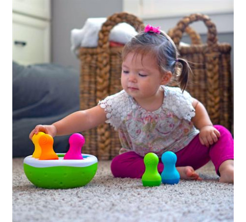 Сортер-балансир Fat Brain Toys Spinny Pins Неваляшки (F248ML) Сортер-балансир Fat Brain Toys Spinny Pins Неваляшки (F248ML)