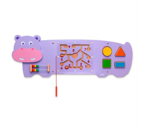 Бізіборд Viga Toys Бегемотик (50470FSC) Бізіборд Viga Toys Бегемотик (50470FSC)