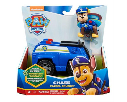 Ігровий набір Paw Patrol Патрульний автомобіль із водієм Гончиком (SM16775/9900)