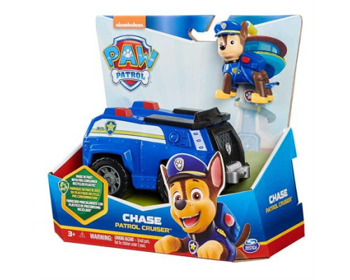 Ігровий набір Paw Patrol Патрульний автомобіль із водієм Гончиком (SM16775/9900)