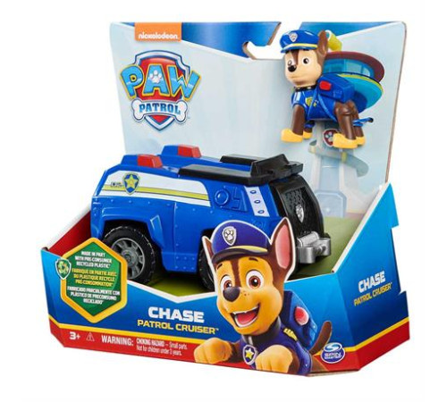 Ігровий набір Paw Patrol Патрульний автомобіль із водієм Гончиком (SM16775/9900) Ігровий набір Paw Patrol Патрульний автомобіль із водієм Гончиком (SM16775/9900)