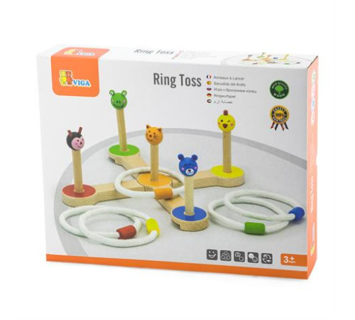 Ігровий набір Viga Toys Кидання кільця (50174) Ігровий набір Viga Toys Кидання кільця (50174)