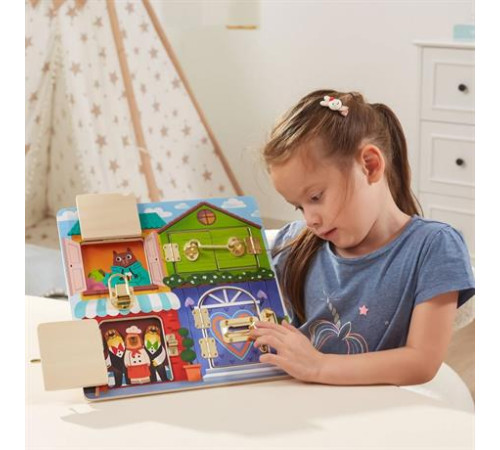 Бізіборд Viga Toys Будиночок (44653) Бізіборд Viga Toys Будиночок (44653)