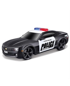 Автомодель Maisto Chevrolet Camaro SS RS Police зі світлом та звуками 1:24 (81236 black)