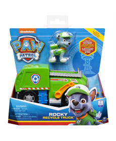 Ігровий набір Paw Patrol Сміттєвоз із водієм Рокі (SM16775/9948)