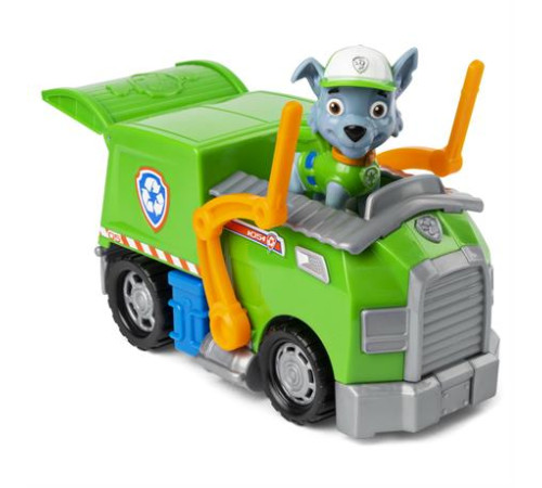 Ігровий набір Paw Patrol Сміттєвоз із водієм Рокі (SM16775/9948) Ігровий набір Paw Patrol Сміттєвоз із водієм Рокі (SM16775/9948)
