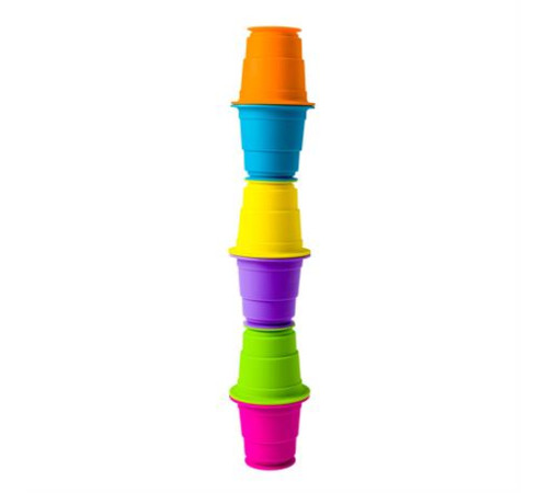 Тактильна іграшка Fat Brain Toys Suction Kupz М'які чашки 6 штук (FA183-1) Тактильна іграшка Fat Brain Toys Suction Kupz М'які чашки 6 штук (FA183-1)