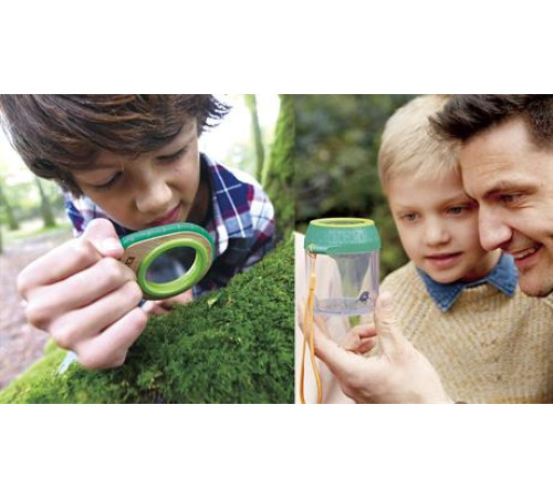 Набір натураліста Hape Nature Fun Дослідження та пригоди 8 в 1 (E5581) Набір натураліста Hape Nature Fun Дослідження та пригоди 8 в 1 (E5581)