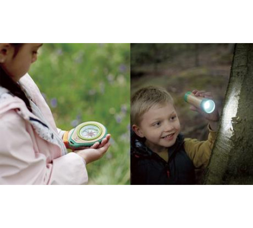 Набір натураліста Hape Nature Fun Дослідження та пригоди 8 в 1 (E5581) Набір натураліста Hape Nature Fun Дослідження та пригоди 8 в 1 (E5581)