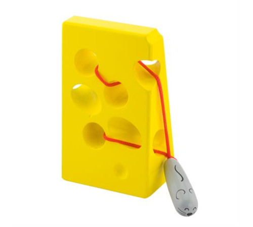 Дерев'яна шнурівка Viga Toys Сир (56281) Дерев'яна шнурівка Viga Toys Сир (56281)