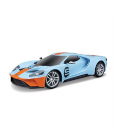 Автомодель Maisto Ford GT синій із помаранчевим зі світлом і звуком 1:24 (81238 blue/orange)