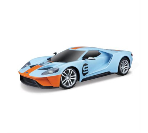 Автомодель Maisto Ford GT синій із помаранчевим зі світлом і звуком 1:24 (81238 blue/orange)