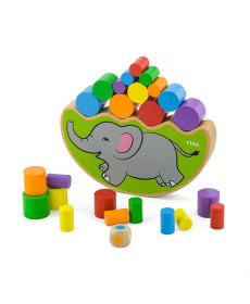 Дерев'яна гра-балансир Viga Toys Слоник (50390)