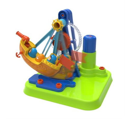 Набір для складання Edu-Toys Піратський корабель з інструментами 52 деталі (JS026) Набір для складання Edu-Toys Піратський корабель з інструментами 52 деталі (JS026)