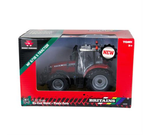 Модель Britains Трактор Massey Ferguson 6718 S 1:32 (43235)