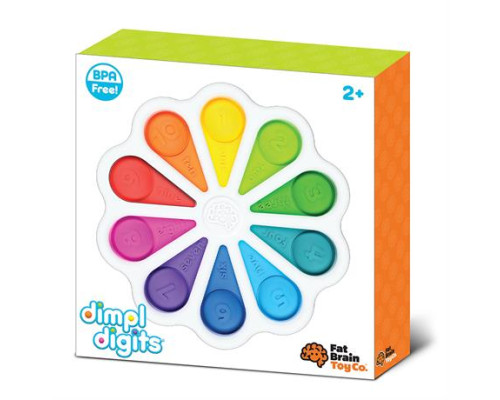 Іграшка-антистрес Fat Brain Toys dimpl digits Кольорові пелюстки (F275EN)