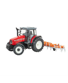 Модель Britains Трактор Massey Ferguson 6290 з культиватором 1:32 (43335)