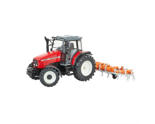 Модель Britains Трактор Massey Ferguson 6290 з культиватором 1:32 (43335)