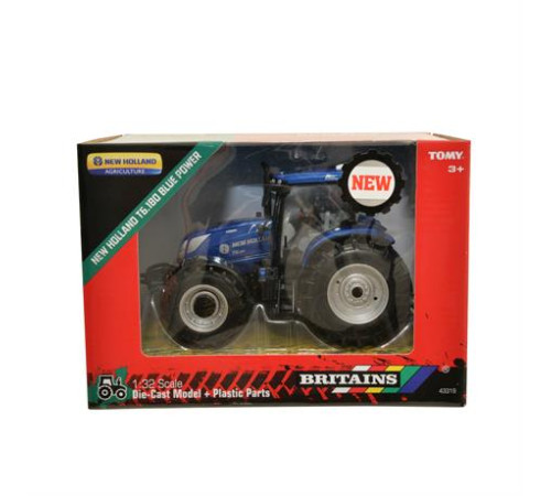 Модель Britains Трактор New Holland T6.180 Blue Power 1:32 (43319)