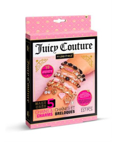 Набір для створення шарм-браслетів Make it Real Juicy Couture Королівський шарм 117 ел. (MR4431)