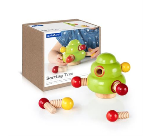 Дерев'яний сортер Guidecraft Manipulatives Деревце (G6740) Дерев'яний сортер Guidecraft Manipulatives Деревце (G6740)