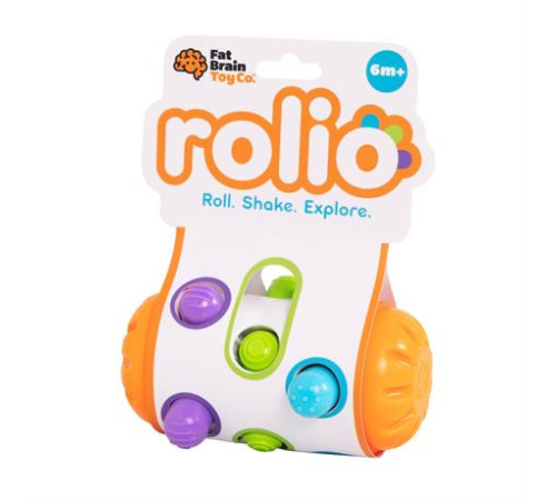 Брязкальце Fat Brain Toys Rolio Веселий ролик (F434ML2)