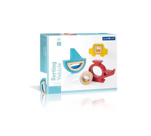Дерев'яний сортер Guidecraft Manipulatives Транспорт (G6741) Дерев'яний сортер Guidecraft Manipulatives Транспорт (G6741)