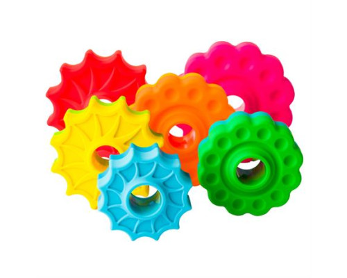 Гвинтова пірамідка Fat Brain Toys SpinAgain тактильна (F110ML)