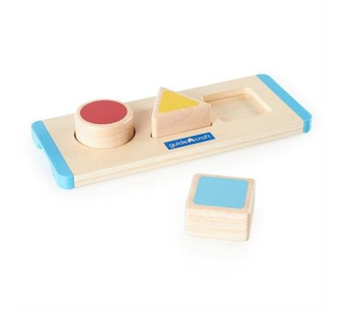 Дерев'яний сортер Guidecraft Manipulatives Прості фігури (G6743) Дерев'яний сортер Guidecraft Manipulatives Прості фігури (G6743)