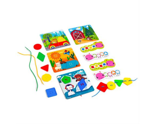 Шнурівка Fisher-Price Максі ґудзики (VT2905-22)