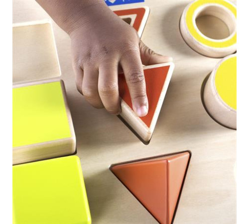 Дерев'яний сортер Guidecraft Manipulatives Фігури в просторі (G6744) Дерев'яний сортер Guidecraft Manipulatives Фігури в просторі (G6744)