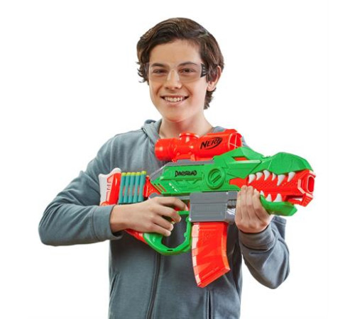 Бластер Nerf DinoSquad Rex-Rampage 20 патронів (F0807) Бластер Nerf DinoSquad Rex-Rampage 20 патронів (F0807)