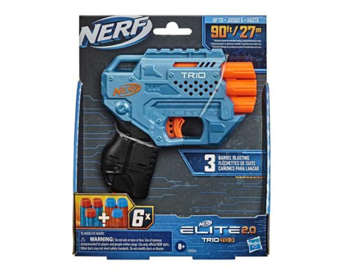 Бластер Nerf Elite 2.0 Trio 6 патронів (E9954)