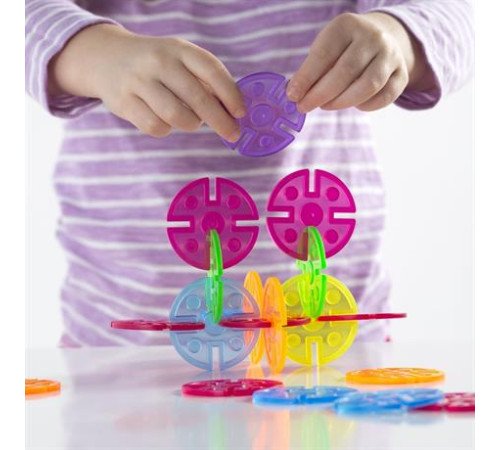 Конструктор Guidecraft Interlox Discs Диски, 96 деталей (G16834) Конструктор Guidecraft Interlox Discs Диски, 96 деталей (G16834)