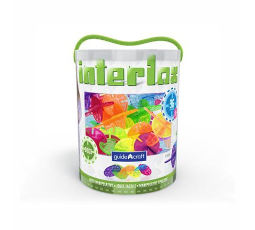 Конструктор Guidecraft Interlox Discs Диски, 96 деталей (G16834) Конструктор Guidecraft Interlox Discs Диски, 96 деталей (G16834)