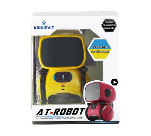 Інтерактивний робот AT-Robot із голосовим управлінням українською жовтий (AT001-03-UKR) Інтерактивний робот AT-Robot із голосовим управлінням українською жовтий (AT001-03-UKR)