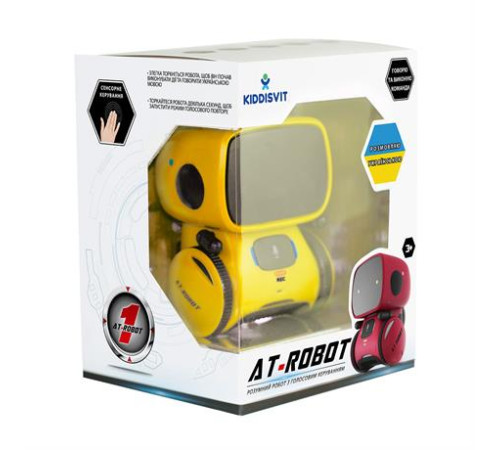 Інтерактивний робот AT-Robot із голосовим управлінням українською жовтий (AT001-03-UKR) Інтерактивний робот AT-Robot із голосовим управлінням українською жовтий (AT001-03-UKR)