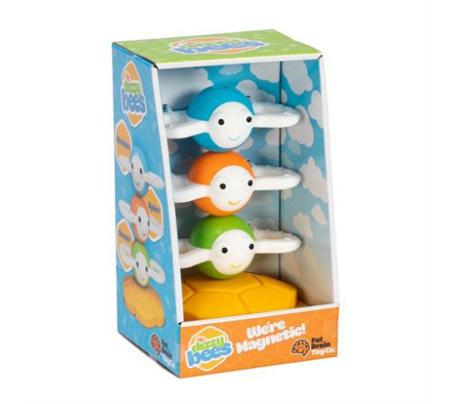 Магнітна пірамідка Fat Brain Toys Dizzy Bees Веселі бджілки (F294ML)