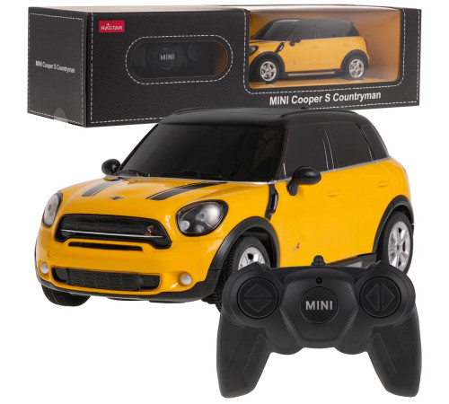 Машинка R/C 1:24 Mini Countryman Yellow RASTAR