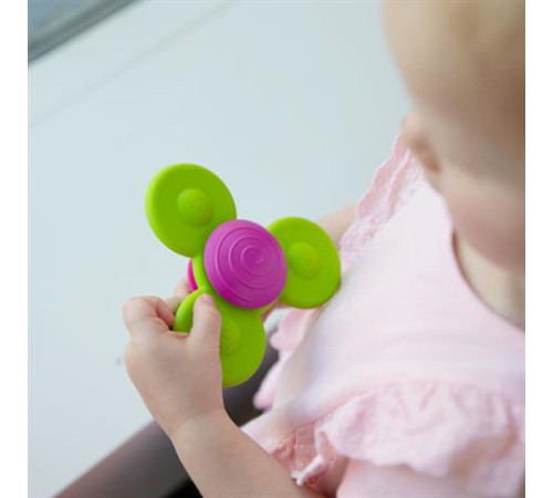 Набір прорізувачів-спінерів із присосками Fat Brain Toys Whirly Squigz 3 шт. (F210ML) Набір прорізувачів-спінерів із присосками Fat Brain Toys Whirly Squigz 3 шт. (F210ML)