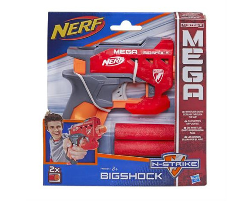 Бластер Nerf Mega Біг-шок 2 стріли (A9314)