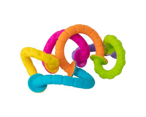 Набір прорізувачів Fat Brain Toys pipSquigz Ringlets Гнучкі колечка (F250ML)