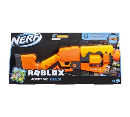 Бластер Nerf Roblox Adopt Me Bees (F2486) Бластер Nerf Roblox Adopt Me Bees (F2486)