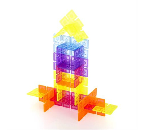 Конструктор Guidecraft Interlox Squares Квадрати, 96 деталей (G16835) Конструктор Guidecraft Interlox Squares Квадрати, 96 деталей (G16835)