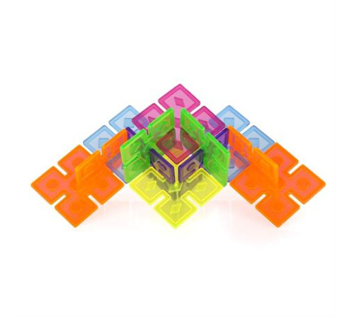 Конструктор Guidecraft Interlox Squares Квадрати, 96 деталей (G16835) Конструктор Guidecraft Interlox Squares Квадрати, 96 деталей (G16835)
