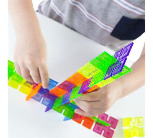 Конструктор Guidecraft Interlox Squares Квадрати, 96 деталей (G16835) Конструктор Guidecraft Interlox Squares Квадрати, 96 деталей (G16835)