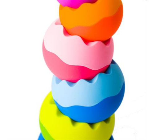 Пірамідка-балансир Fat Brain Toys Tobbles Neo (F070ML) Пірамідка-балансир Fat Brain Toys Tobbles Neo (F070ML)